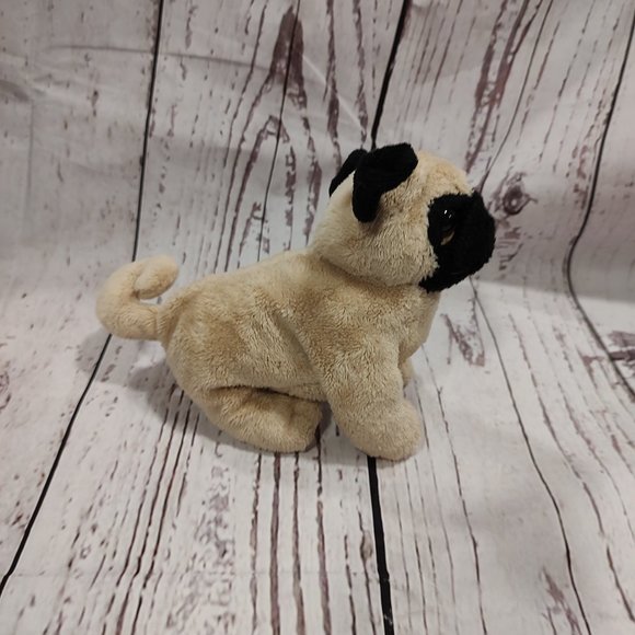 Ganz Webkinz Lil Kinz Pug Plush 6" Stuffed Animal Dog Toy No Code - Picture 2 of 6